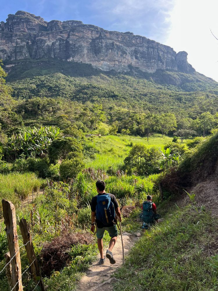 VALE DO PATI trek randonnée Chapada Diamantina brésil 