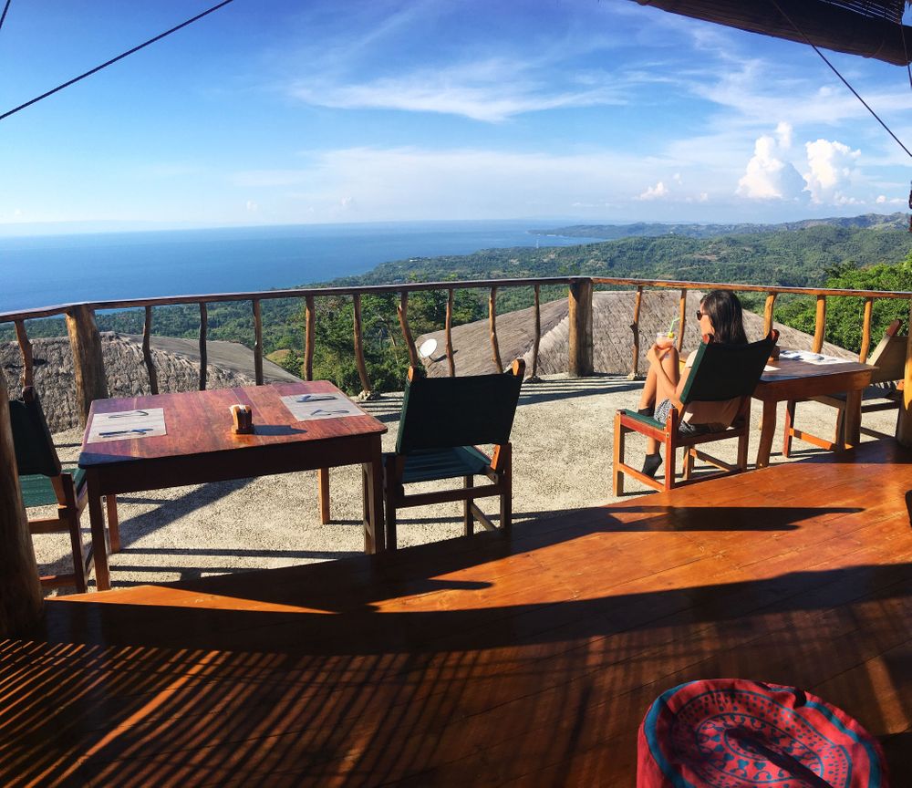 philippines vue sur mer restaurant 