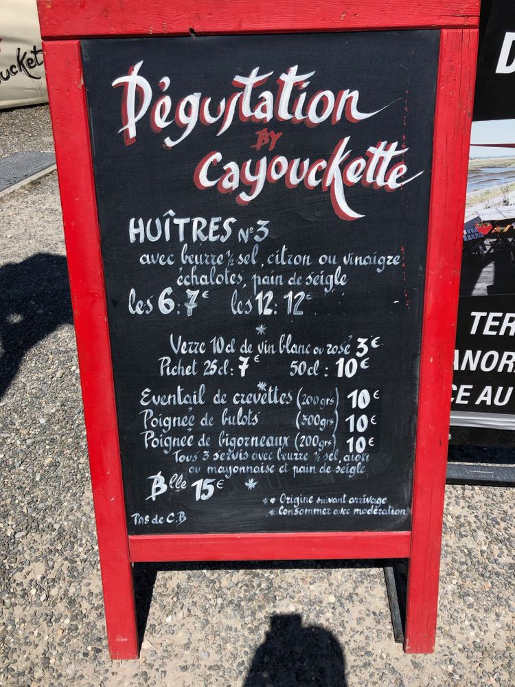 Cayouckette Arcachon Huitres