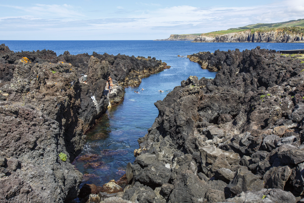 Piscines naturelles dos Lagadores Terceira Açores
