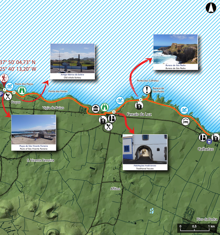 Randonnée PR01 SMI Vigia de Sao Pedro Sao Miguel Açores