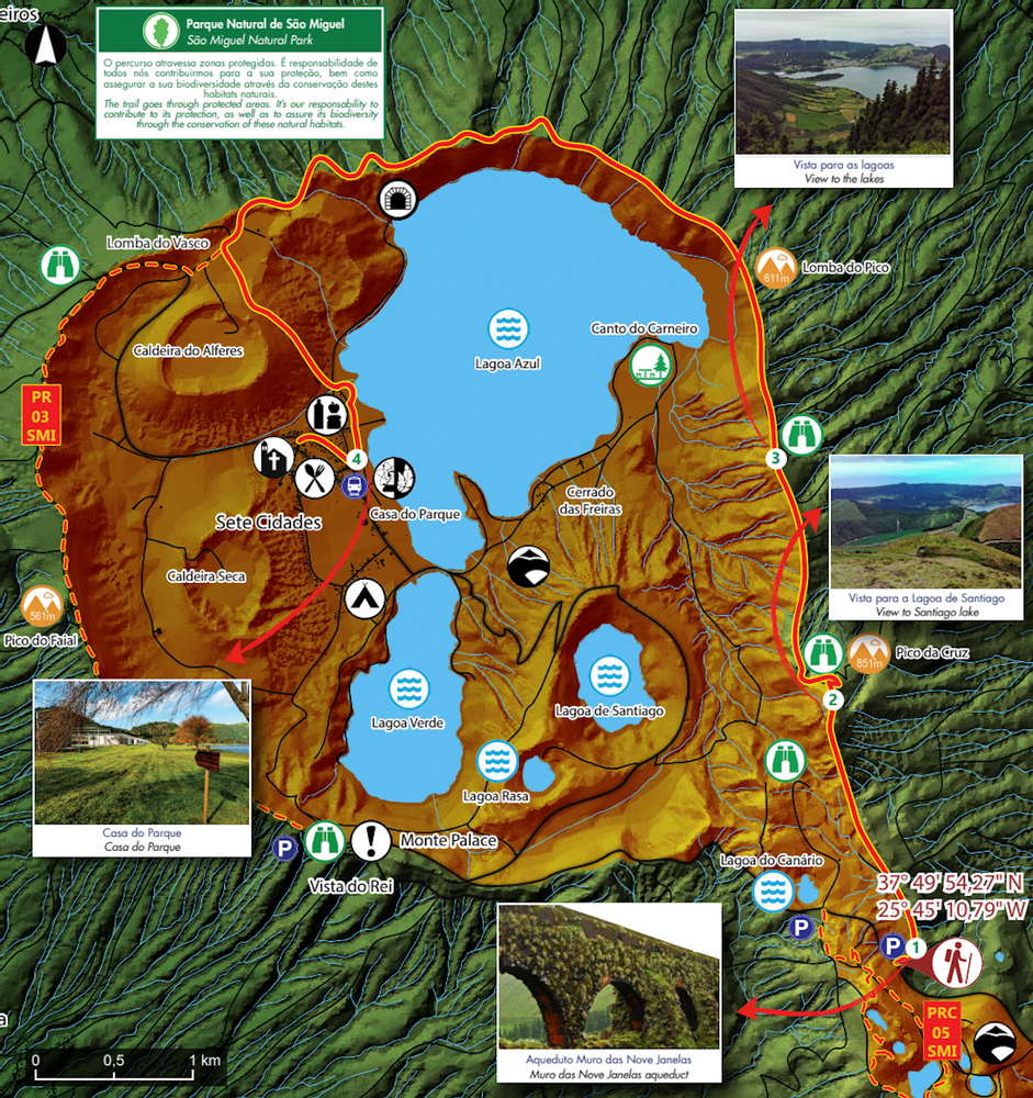 Mata do Canario Sete Cidades PR04 SMI Randonnée Sao Miguel Açores