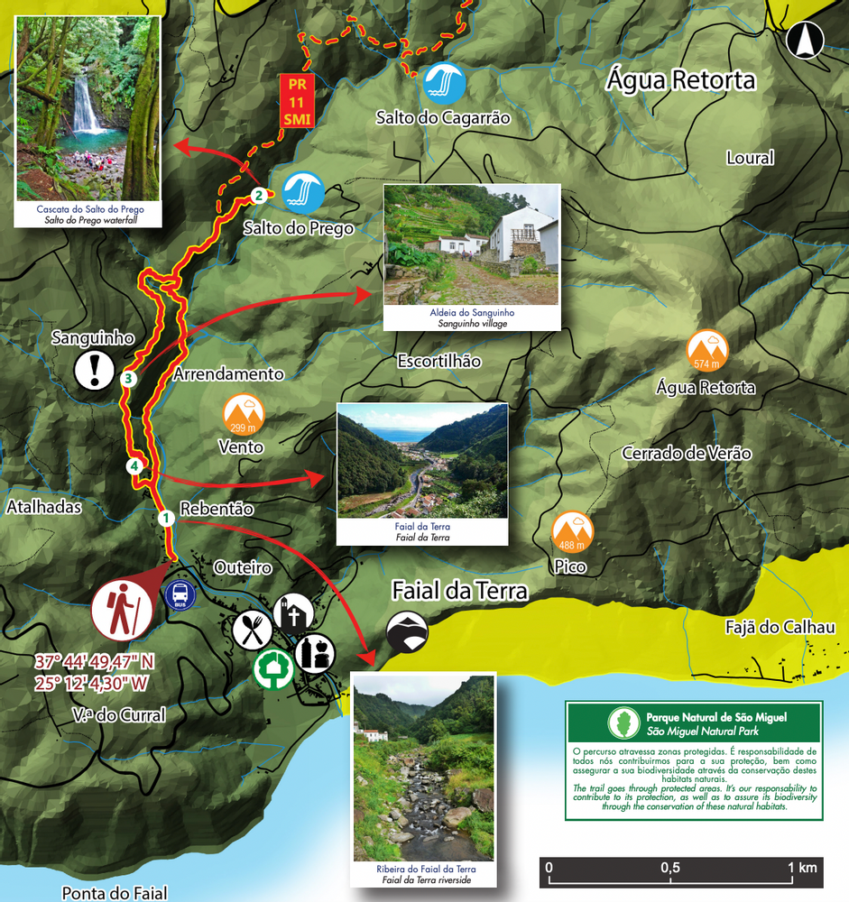 PR06 Randonnée Sanguinho Sao Miguel Açores