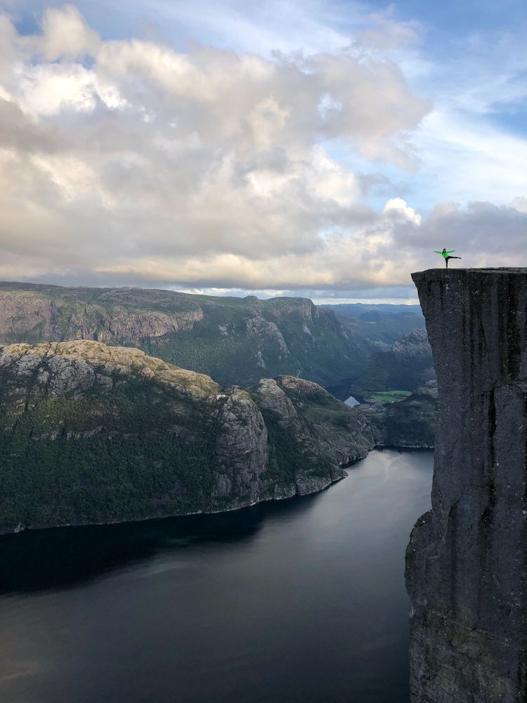 Norvège Preikestolen