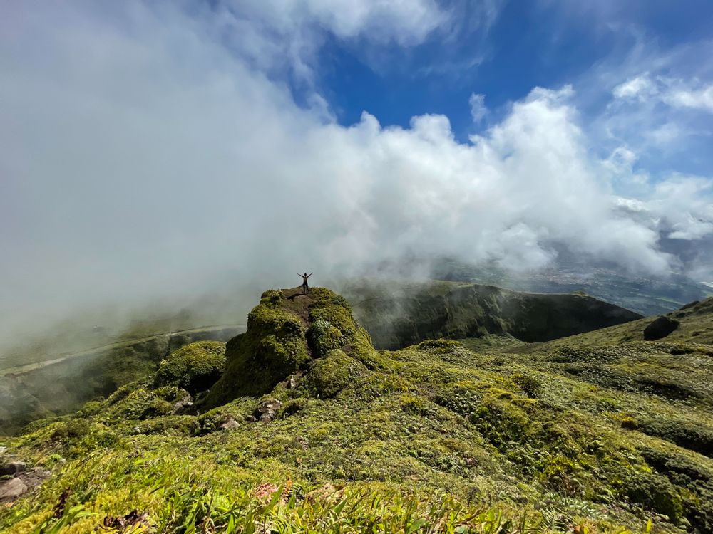 Randonnée Volcan Montagne Pelée par l'Aileron Martinique