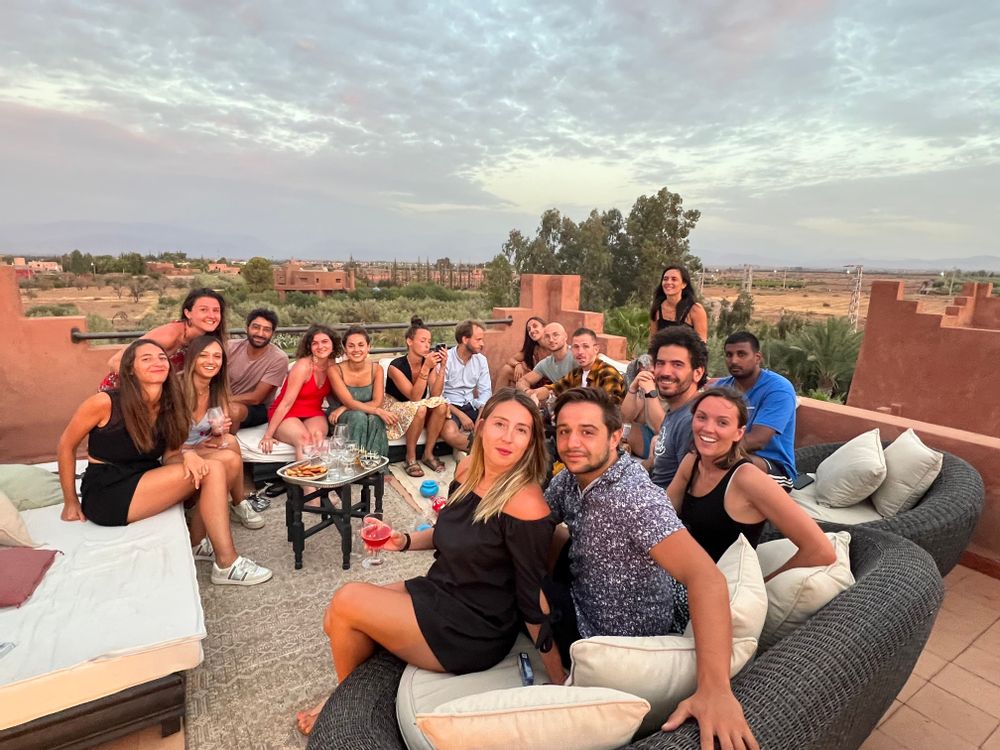 Apero A La Villa Riad Marrakech Maroc