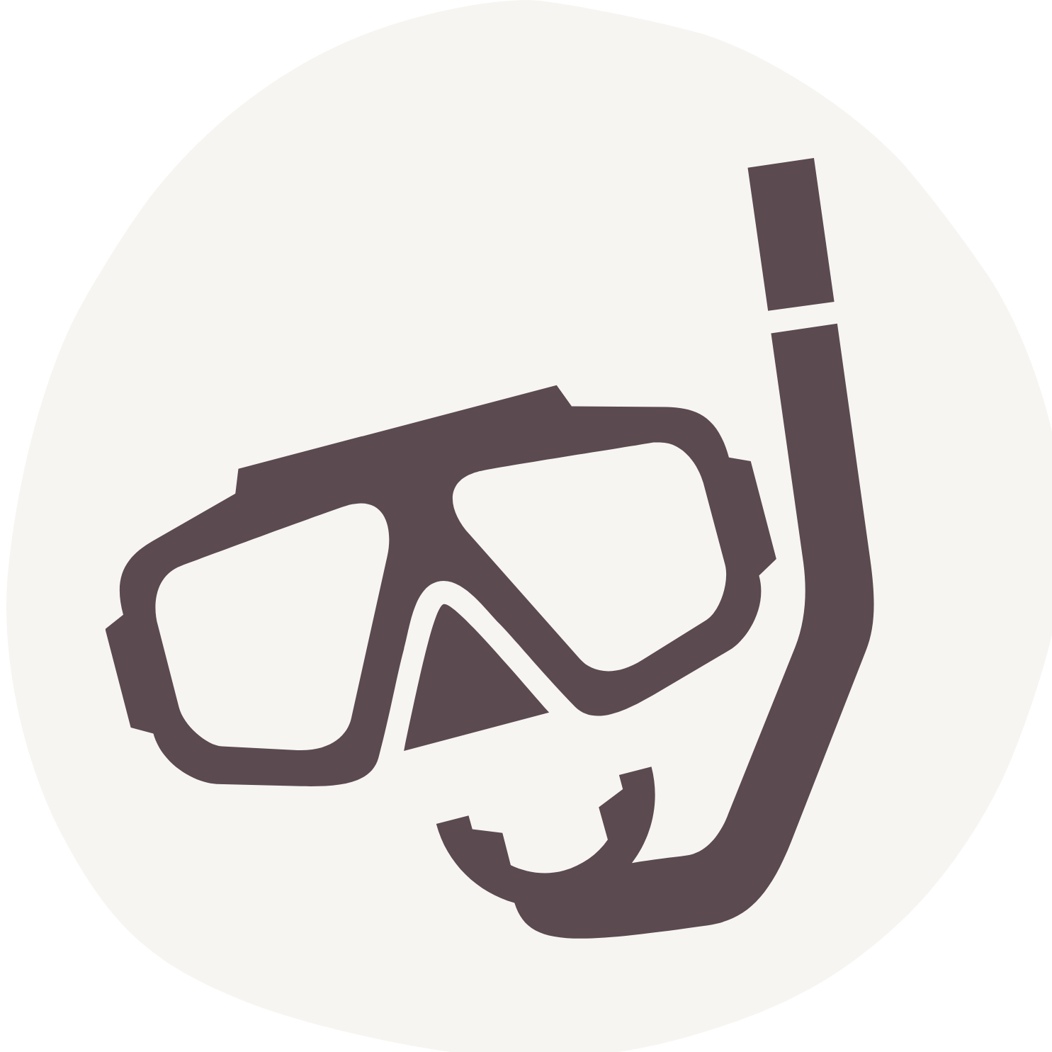 Astuce Clairexplore Icone snorkeling masque de plongée