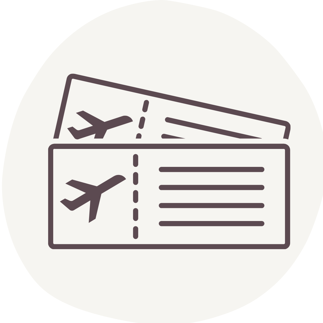 Astuce Clairexplore - Icone billets d'avion vol