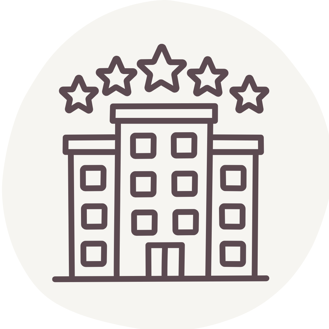 Astuce Clairexplore - Icone hôtels 5 étoiles