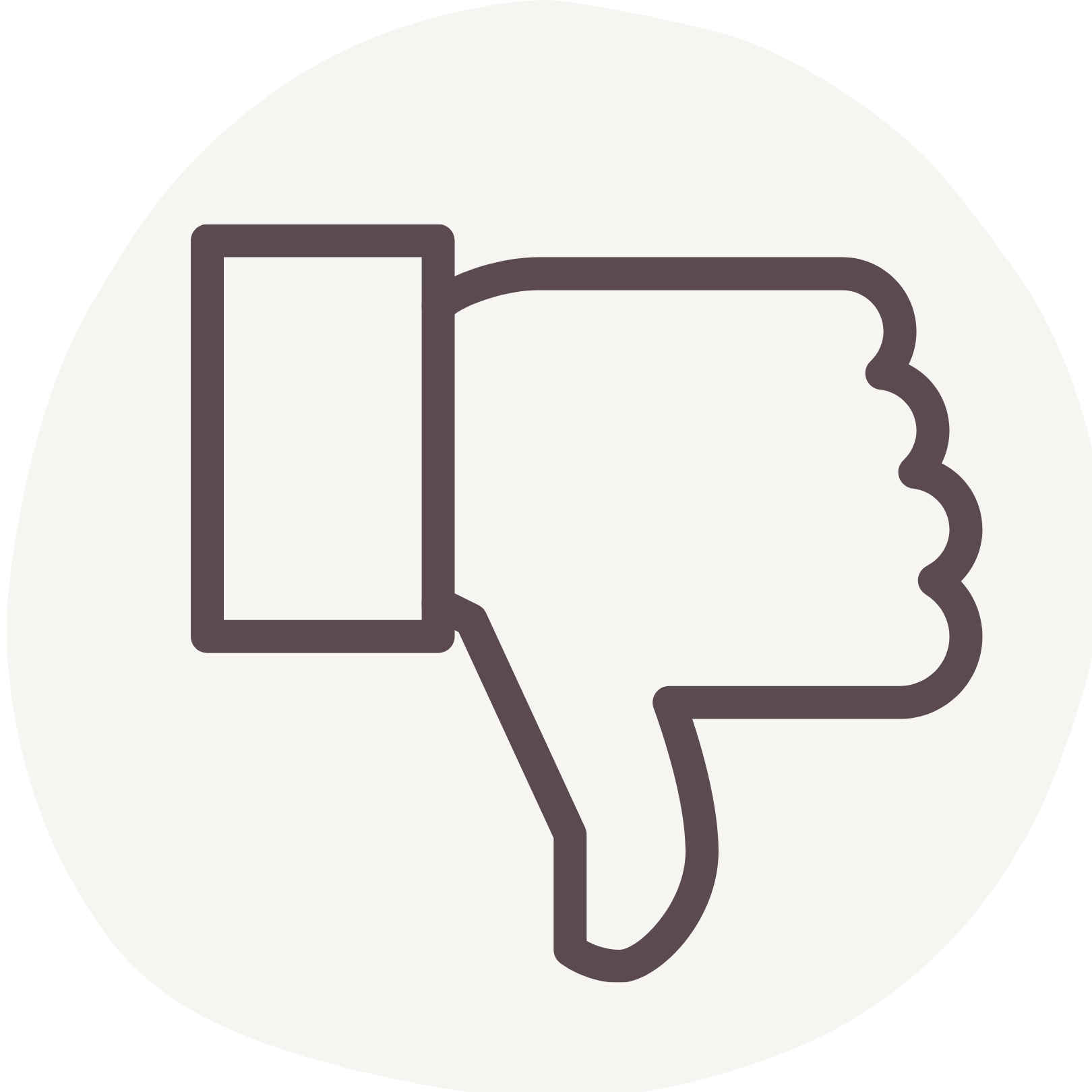 Astuce Clairexplore Icone pouce vers le bas