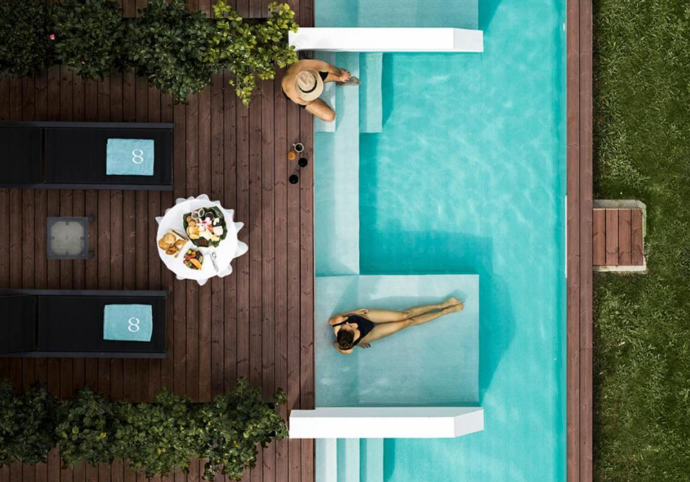 Hôtel avec piscine, Furnas, Sao Miguel, Açores, Portugal