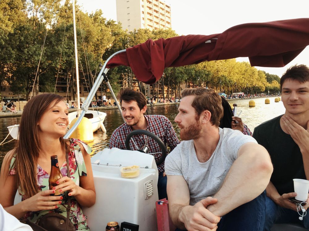 marin d'eau douce bateau sans permis canal de l'ourcq Paris