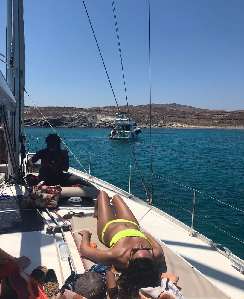 bateau Mykonos Grèce