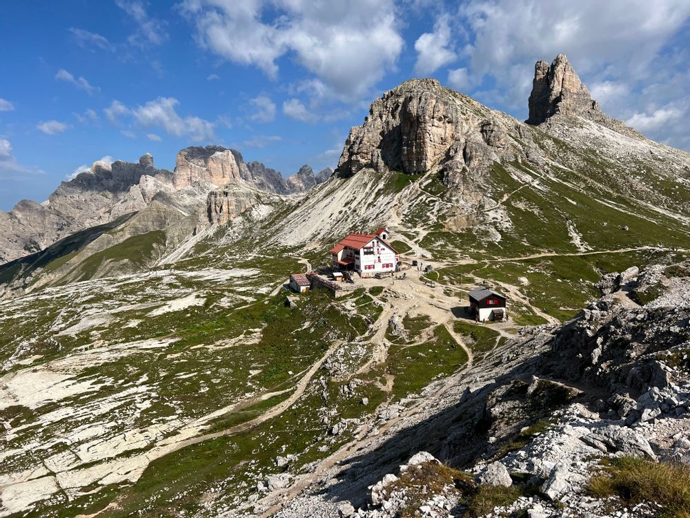 Via Ferrata Dolomites Monte Paterno Innerkofler Tre Cime Refuge Locatelli Italie