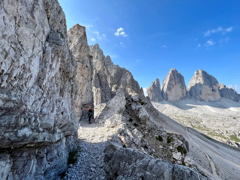 Via Ferrata Dolomites Monte Paterno Innerkofler Tre Cime Italie