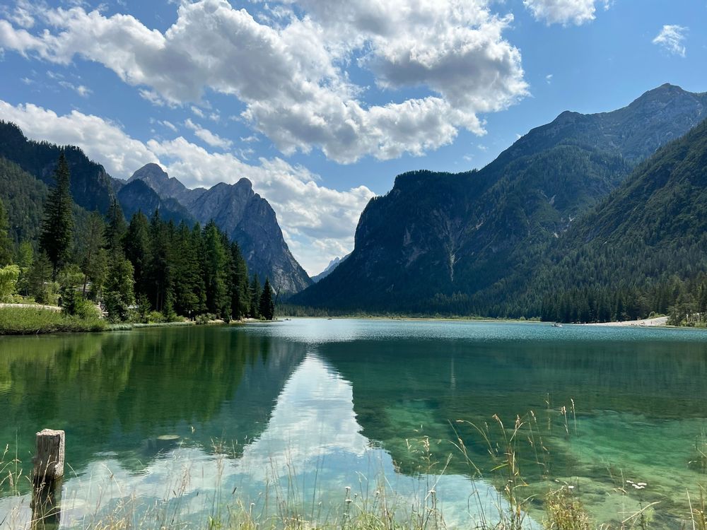 Lago di Dobbiaco Dolomites 