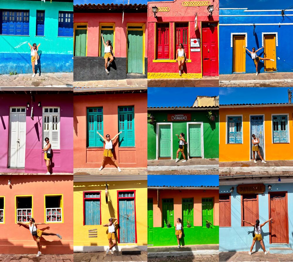 Chapada Diamantina Brésil Lençois murs de maisons colorés