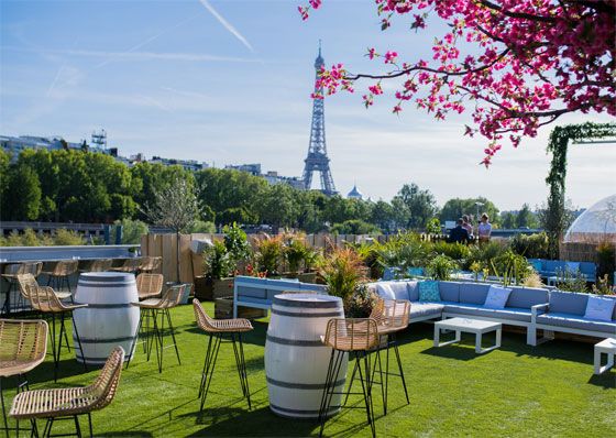 terrasse insolite été paris Mademoiselle Mouche