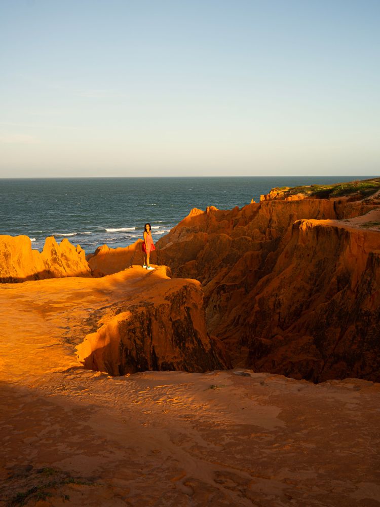 Morro branco Nordeste brésil