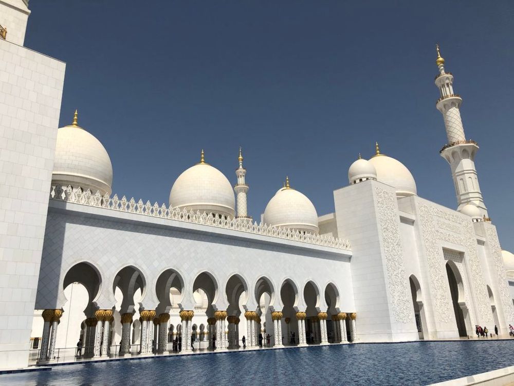 Mosquée Abu Dhabi