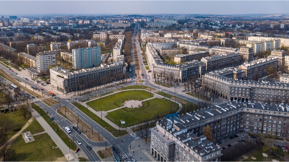 Nowa Huta Cracovie Pologne Communisme