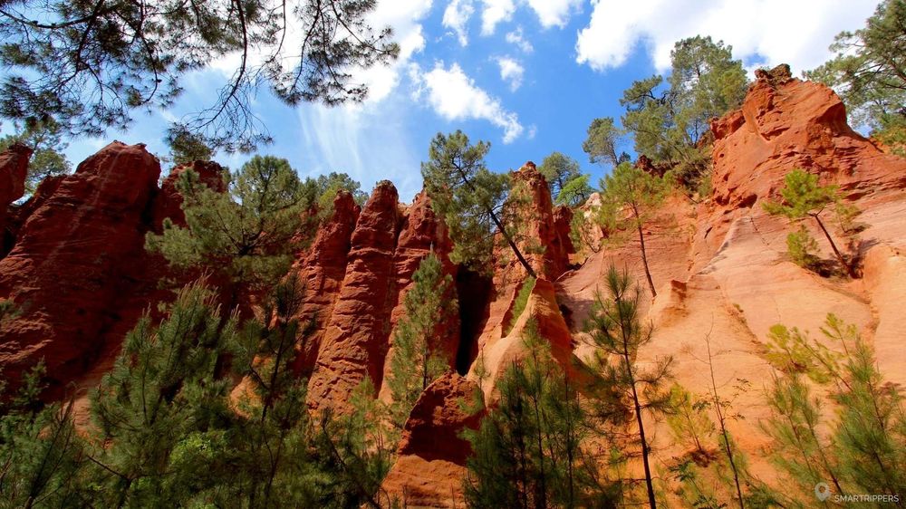 Ocres l'un des plus beaux endroits de France