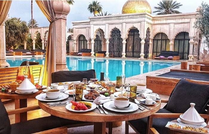 Palais Namskar Maroc Marrakech évènement EVG EVJF Anniversaire