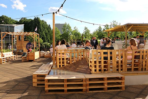 Terrasse insolite été paris Papacabane