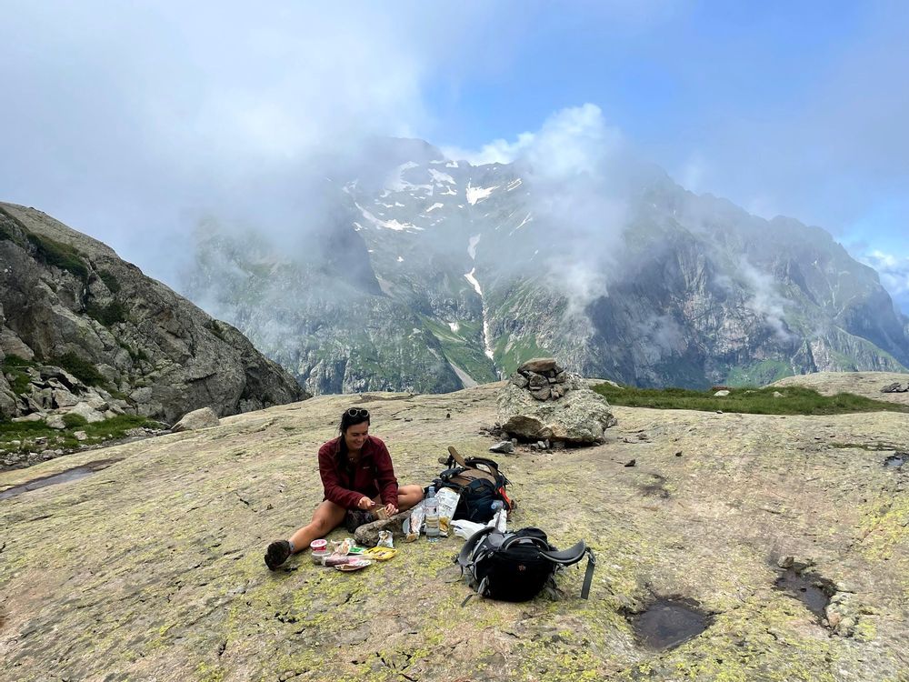 Pique-nique Vallon lac de la Muzelle lac du Lauvitel