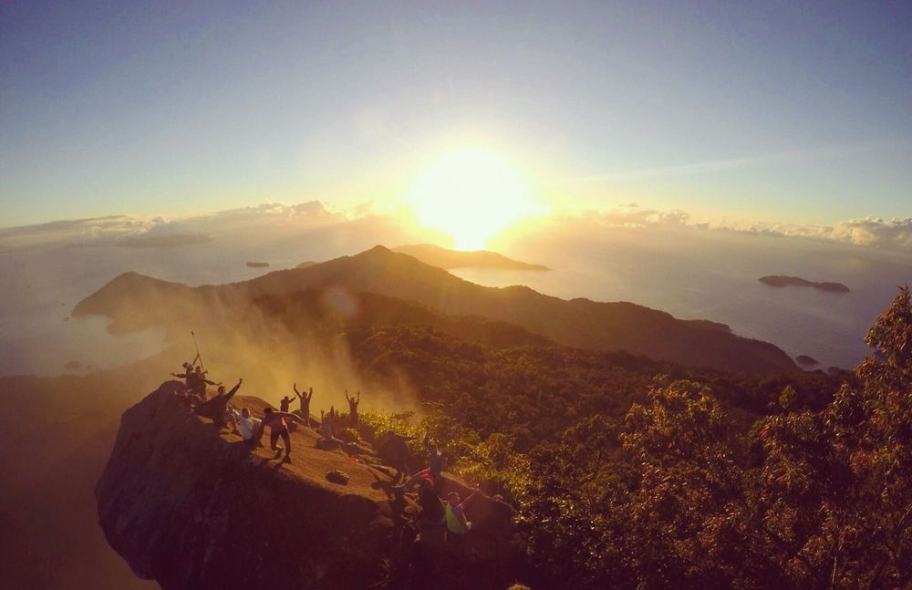 Pico papagaio ilha grande