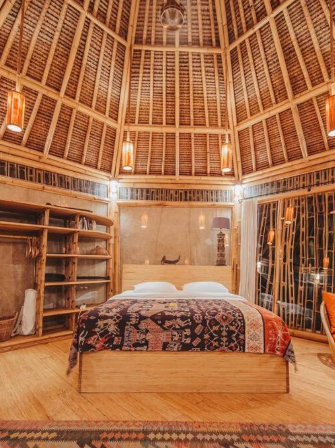 Pondok - Les plus belles Bamboo House de Bali - Maison & logement en bambou avec piscine privée pas cher Bali Indonésie