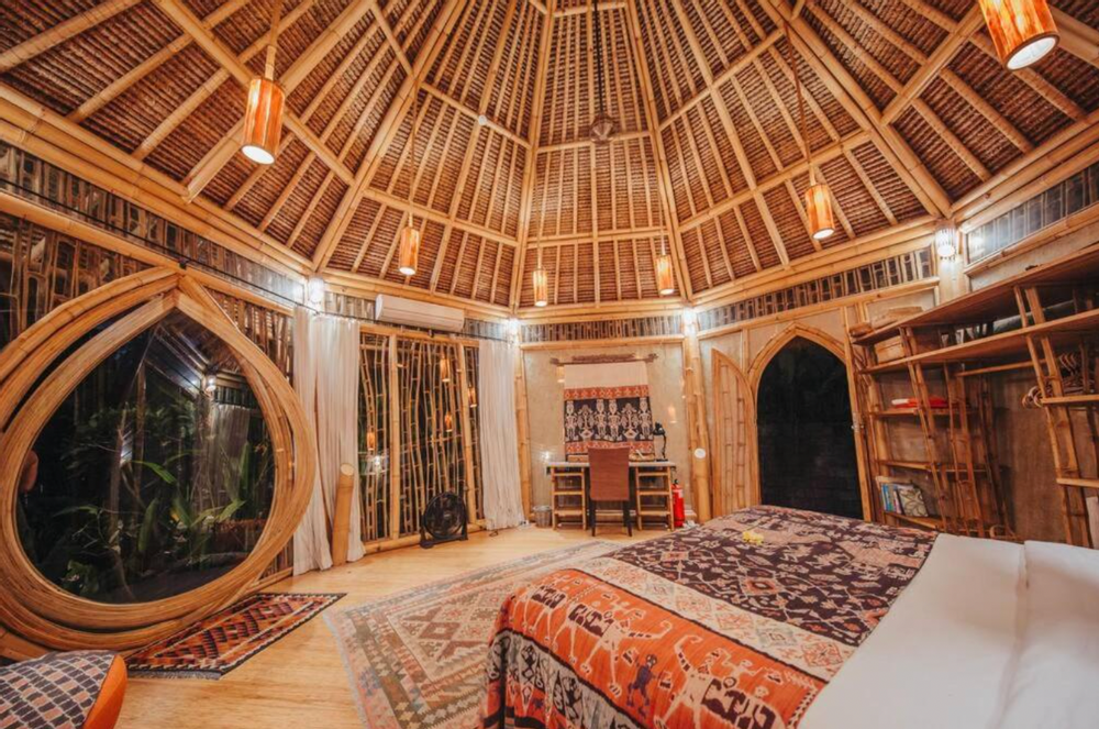 Pondok - Les plus belles Bamboo House de Bali - Maison & logement en bambou avec piscine privée pas cher Bali Indonésie