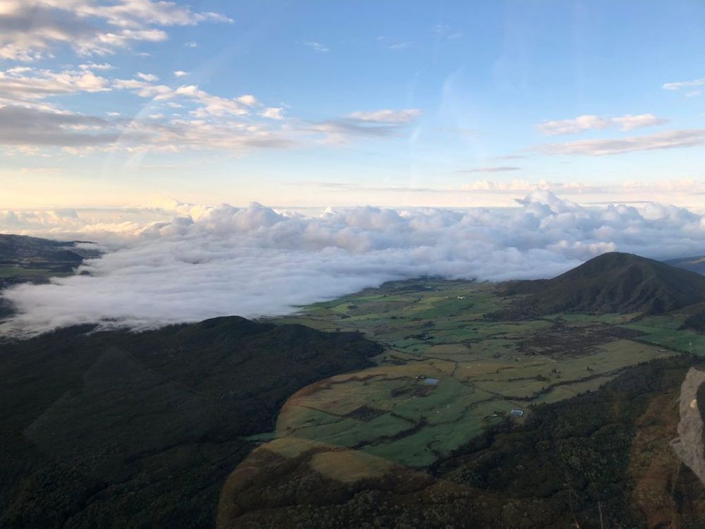 helicoptere vue reunion