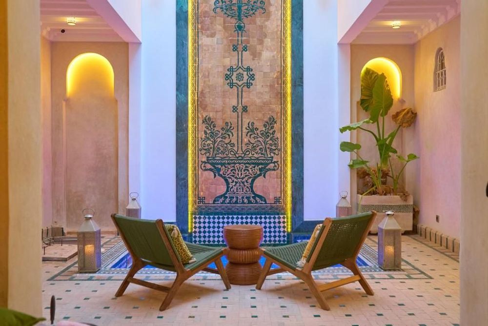 Riad Villa Marrakech Piscine évènement EVG EVJF Anniversaire