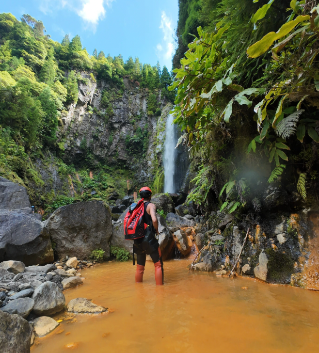 canyoning sao miguel açores
