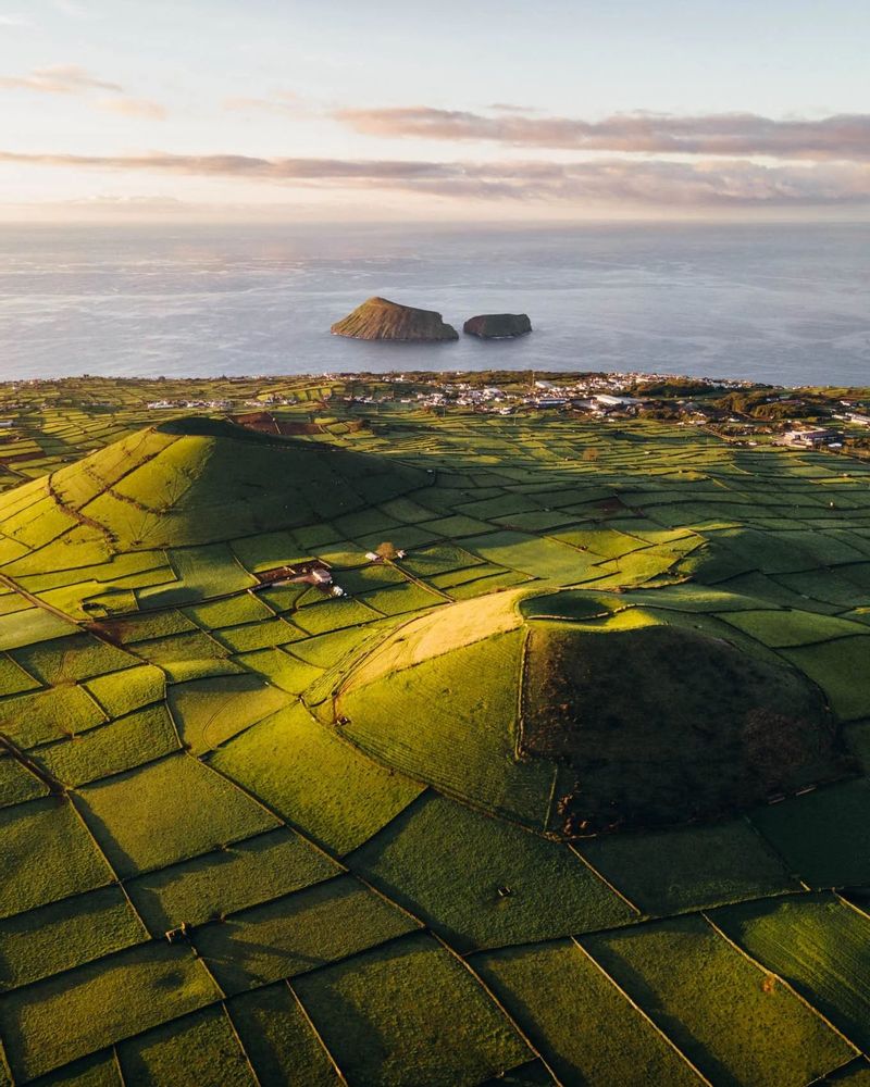 Que faire à Terceira aux Açores ? Vue du ciel 