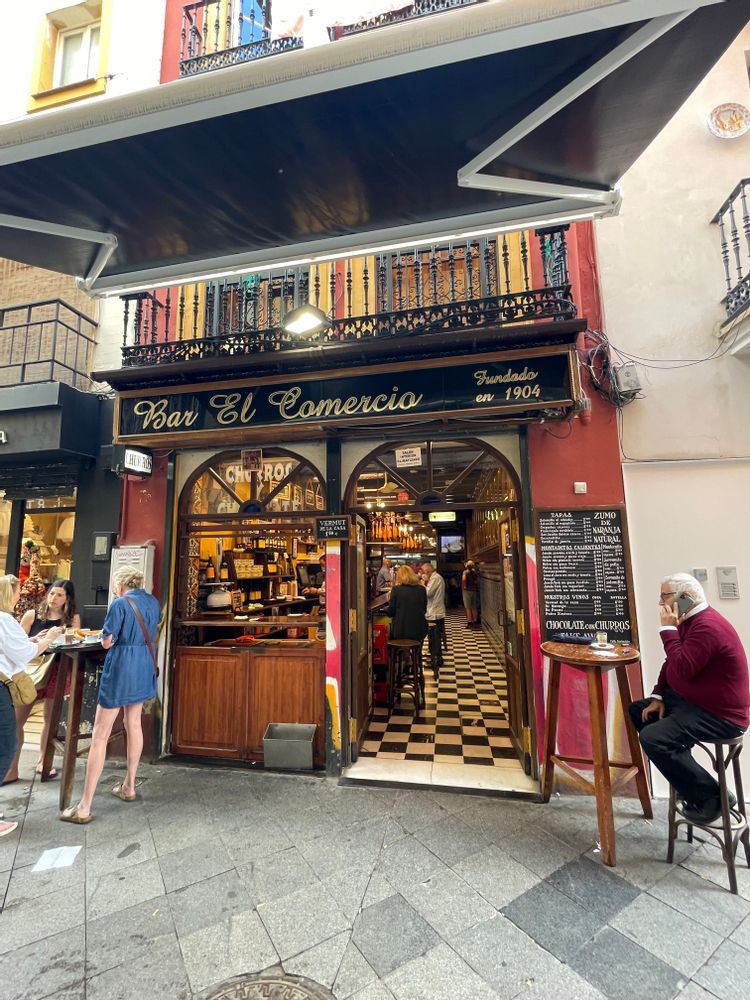 Que faire à Séville - el comercio bar churros