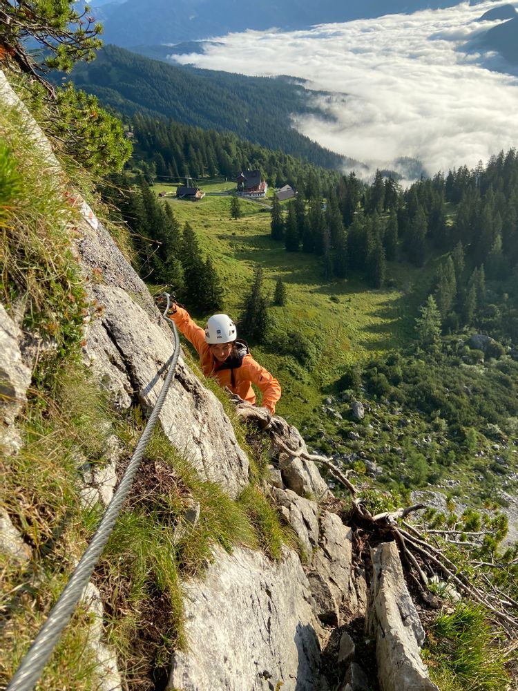 Via Ferrata Donnerkogel Autriche Stairways to Heaven Intersport