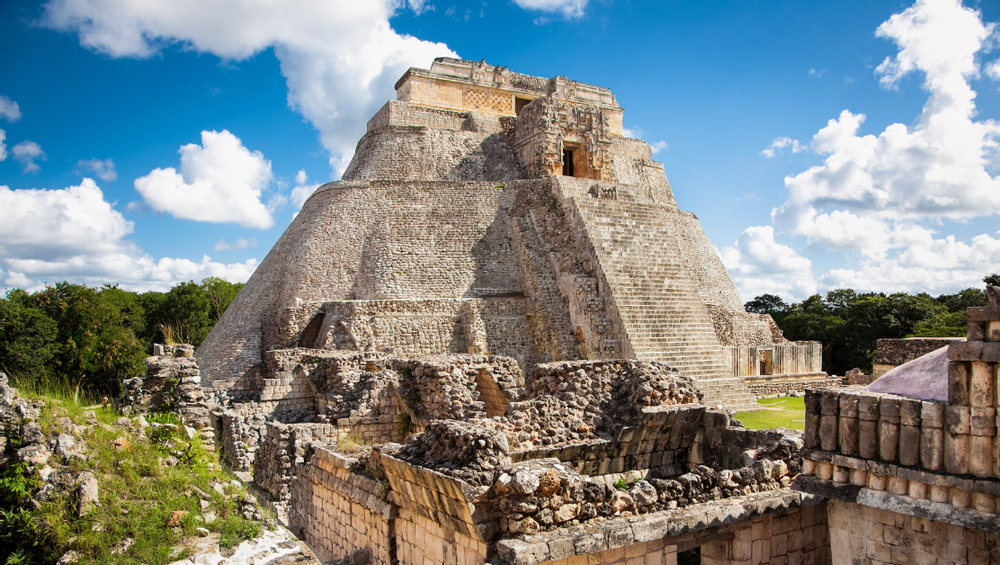 Temple Uxmal Yucatan Mexique