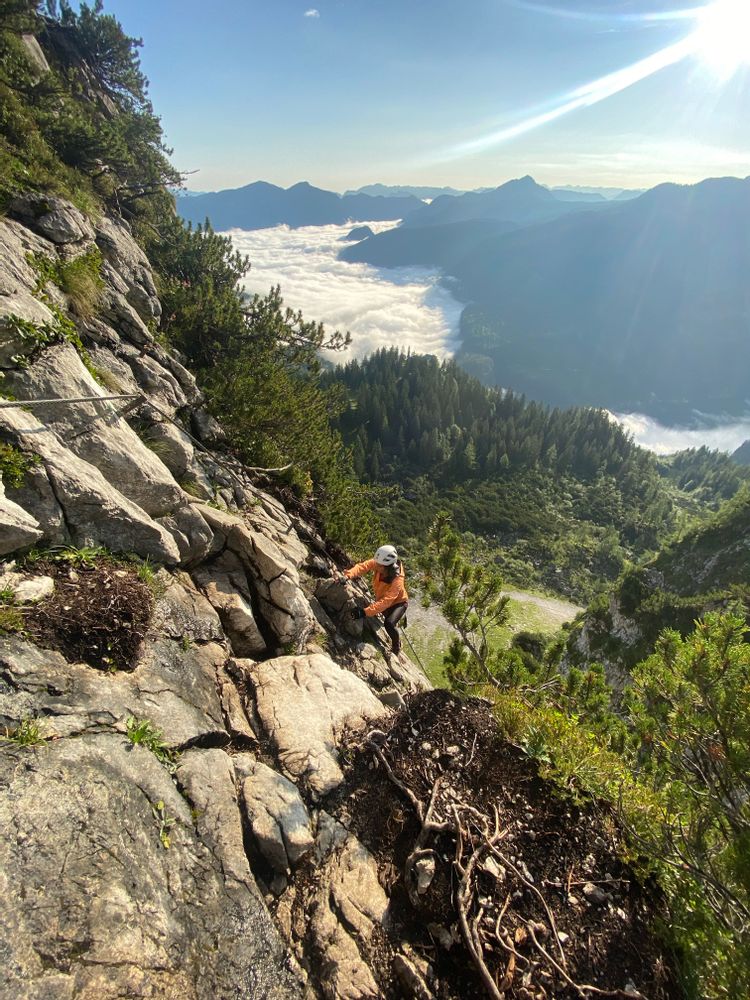 Via Ferrata Donnerkogel Autriche Stairways to Heaven Intersport