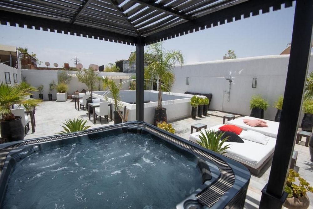 marrakech villa et riads grands groupes jacuzzi