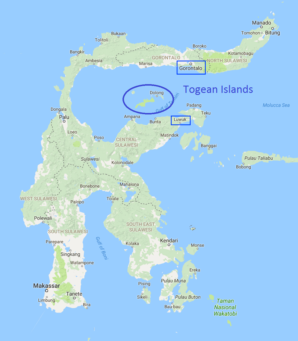 Carte togean