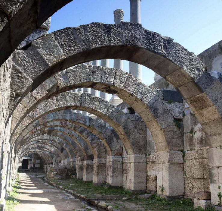 Colonnes de l'agora d'Éphèse