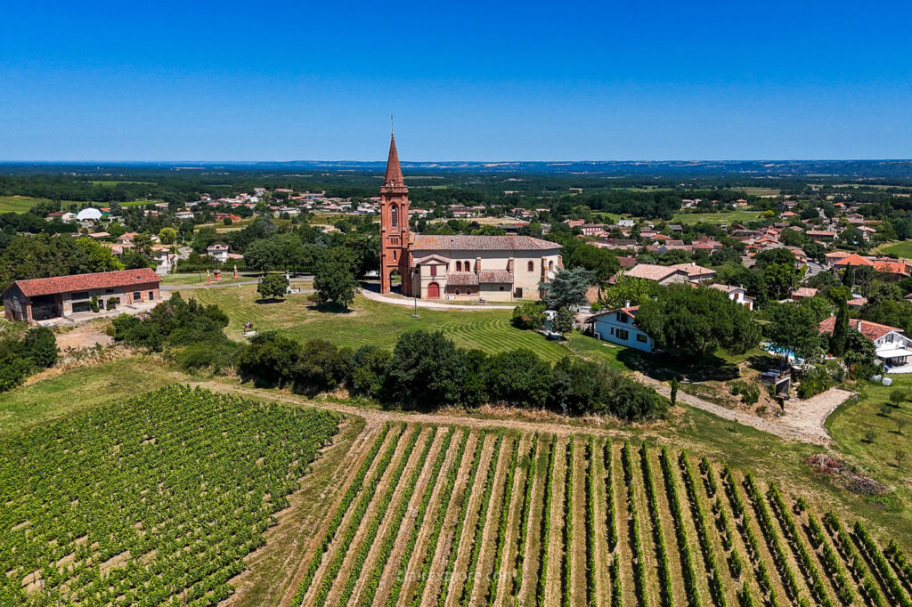 Vins de Fronton - vignes et châteaux aux alentours de Toulouse (Haute Garonne)