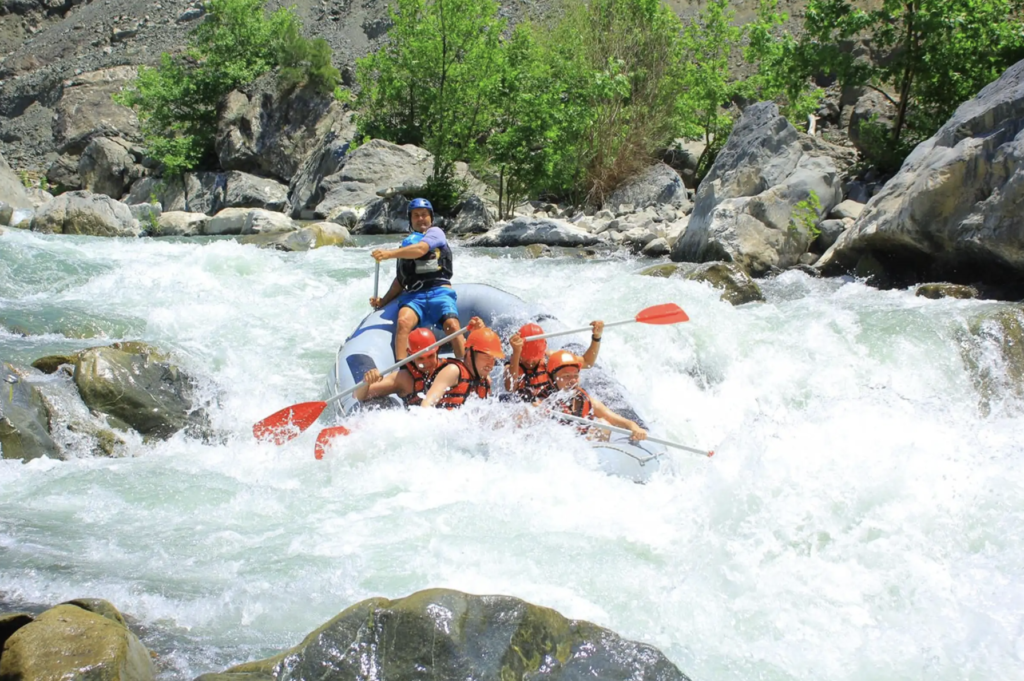 Activité rafting au départ de Bodrum