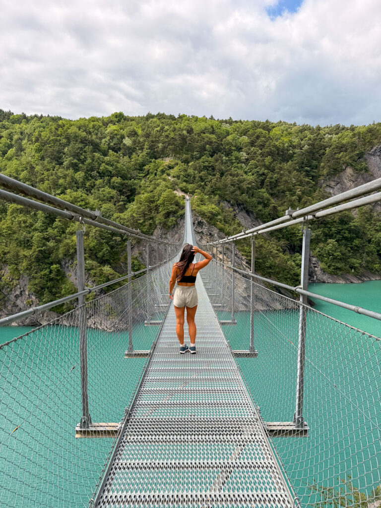 Randonnee passerelles lac monteynard clairexplore