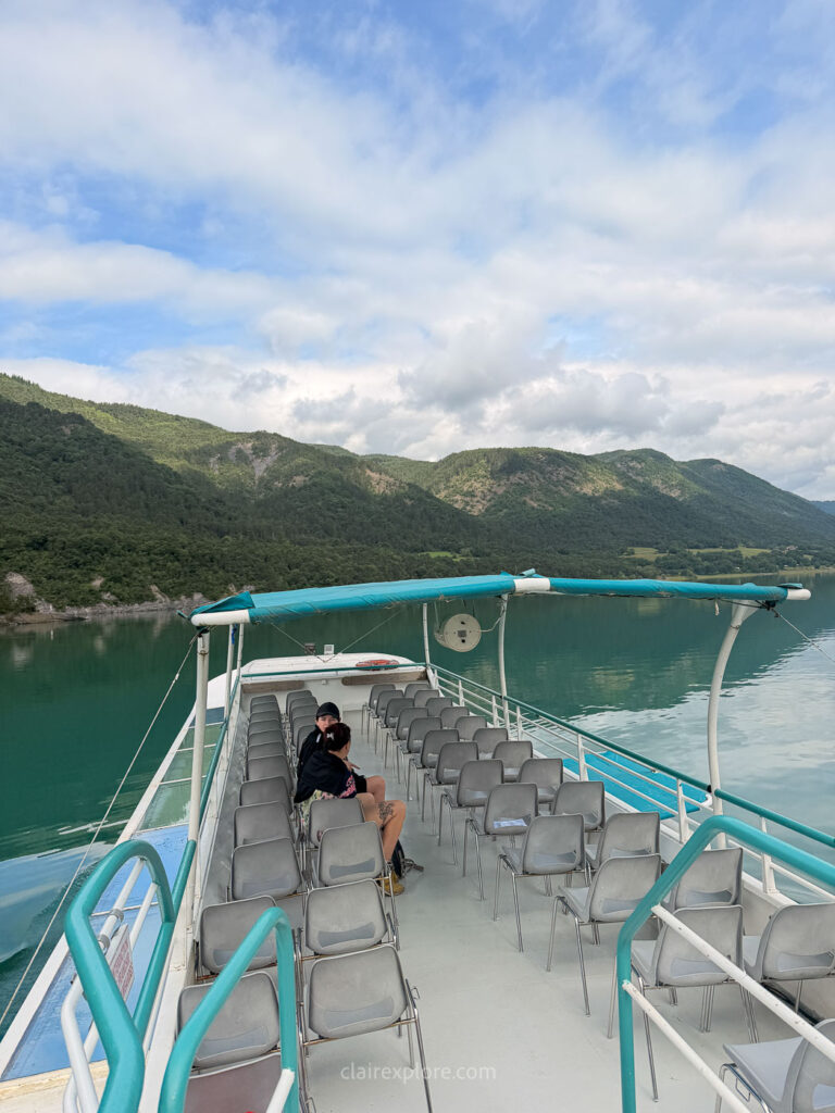 Randonnee passerelles lac monteynard clairexplore
