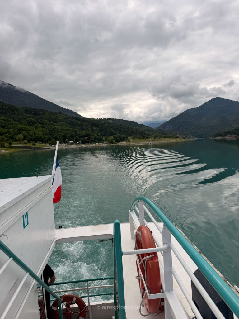Randonnee passerelles lac monteynard clairexplore