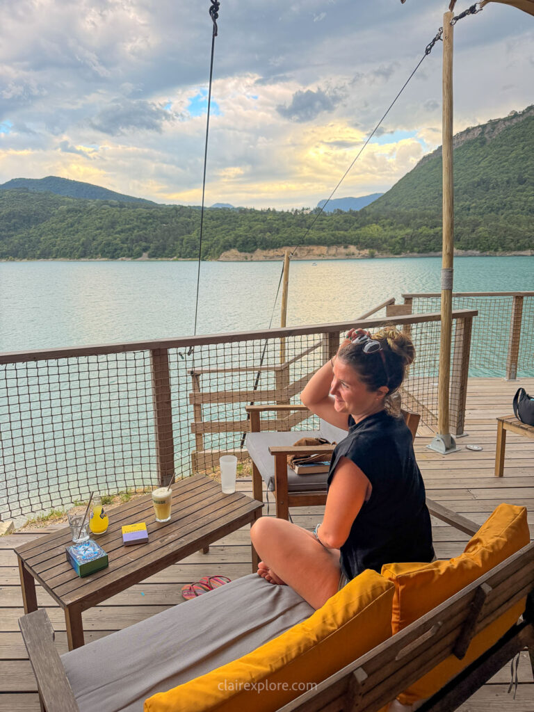 Randonnee passerelles lac monteynard clairexplore
