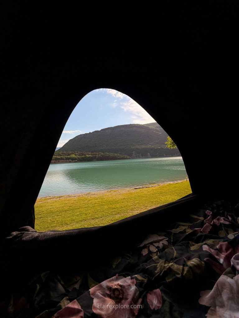 Randonnee passerelles lac monteynard clairexplore